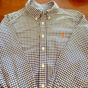 Boys Ralph Lauren Check Button Down